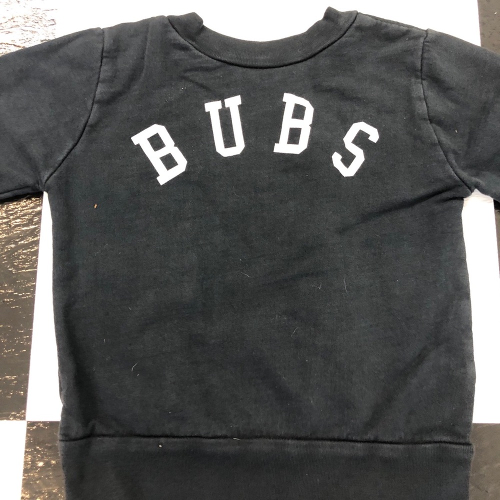 BUBS CREWNECK PULLOVER SWEATSHIRT